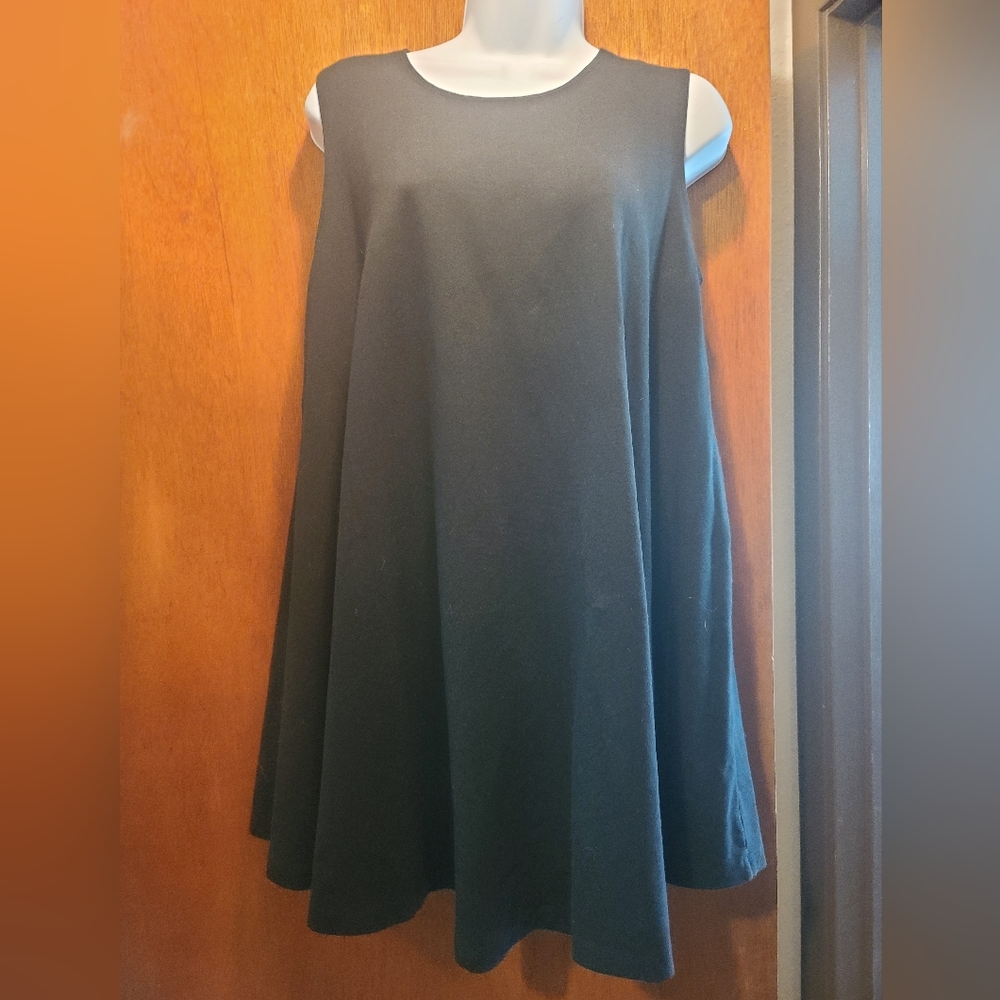 Brandy Melville sleevless black tunic/dress one size fits most - Picture 3 of 4